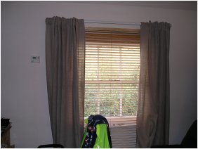 New blinds and curtains